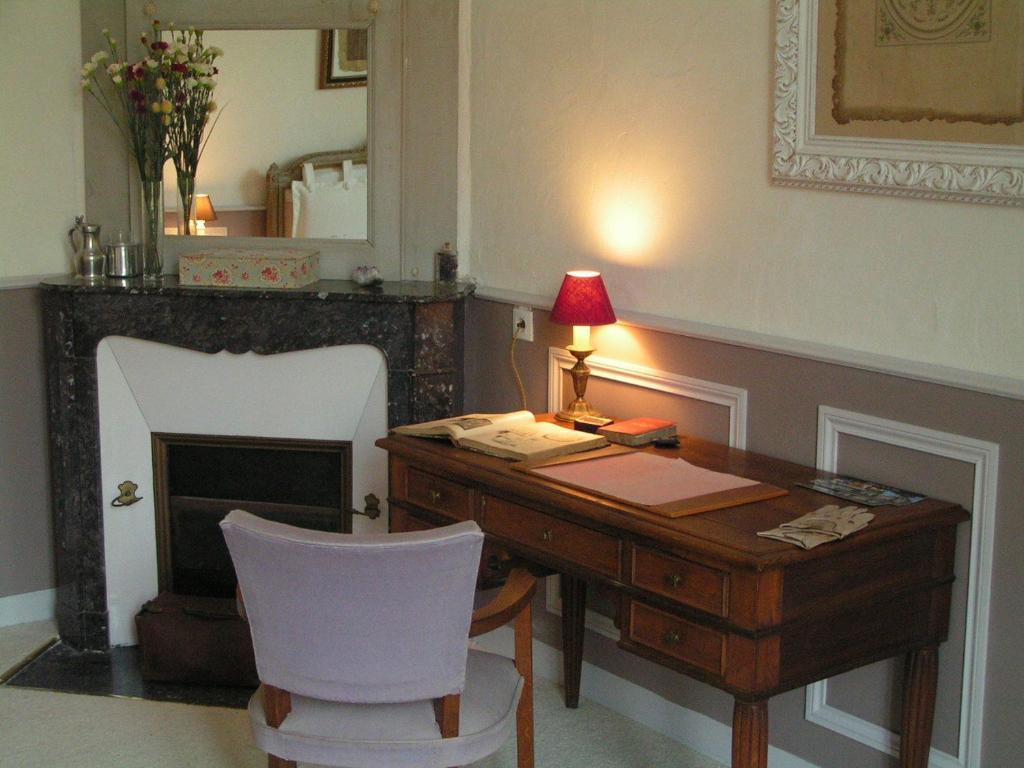 Chateau De La Haye Bed and Breakfast Contigné Værelse billede