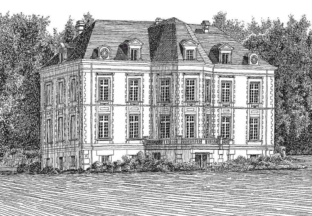 Chateau De La Haye Bed and Breakfast Contigné Eksteriør billede